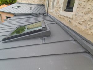 Couverture zinc et Velux