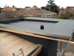 Terrasse d'étanchéité en EPDM 1